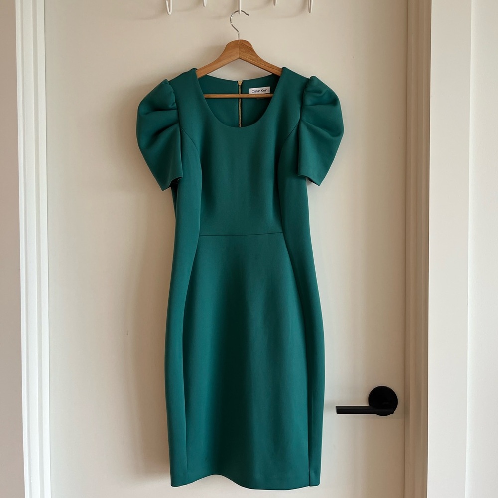 Malachite Calvin Klein dress